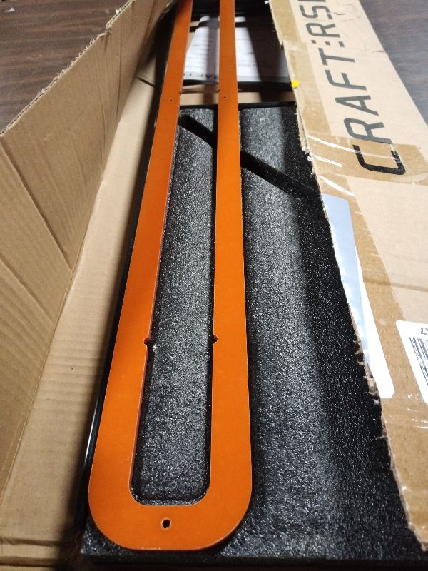 Photo 1 of 1 Pack Large Shelf Brackets Long Floating Shelf Bracket Invisible Floating Shelf Hardware Heavy Duty Floating Mantel Brackets(43"X8"X1.5" with Tools)