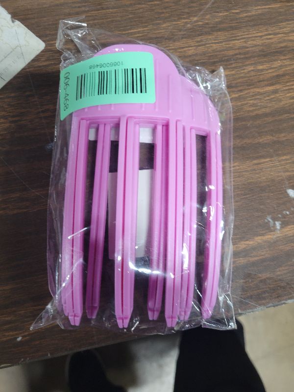 Photo 1 of 2PCS Volumizing Hair Clips for Women, Hair Volume Clip Styling Tools Volumizing Comb for Fluffy Bangs Clips for Root Lift Hair Styling Tools, Root Booster Clips, Rose Red