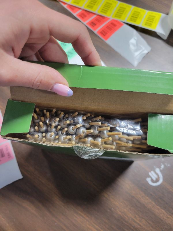 Photo 1 of 200 Pcs Cocktail Picks, 4.7 Inch Toothpicks for Appetizers, Bamboo Cocktail Sticks Skewers for Drinks, Desserts, Charcuterie, Wedding Party Fancy Toothpicks, Silver Pearl Mini Food Picks Decorative