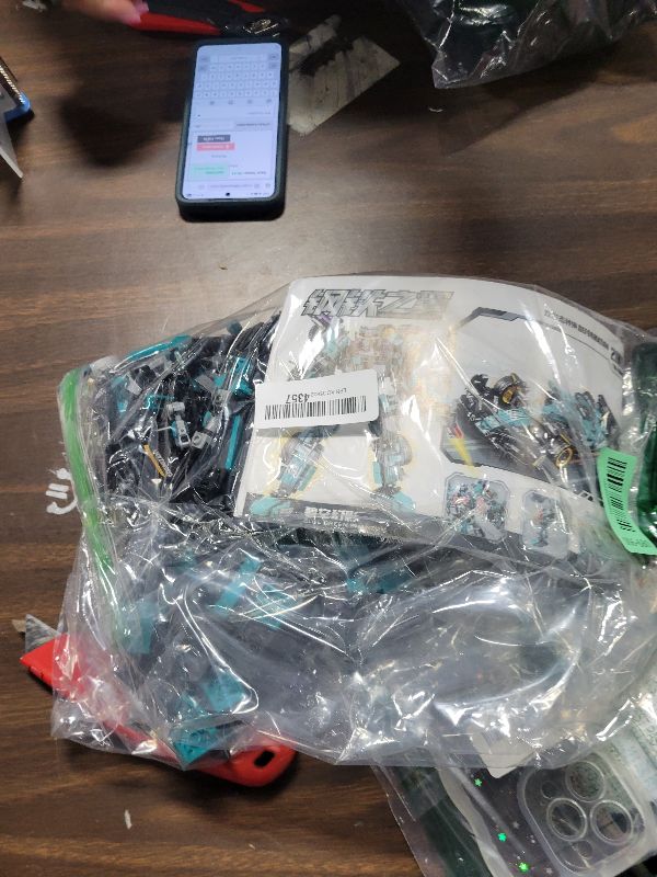 Photo 1 of 2 in 1 Transforming Mech Robot Building Toy Set, Compatible with Lego Set, 772 PCS Sport Car Building Blocks Kit for Adults, Construction Truck Vehicle Educational Gift Toy for Boy 14+