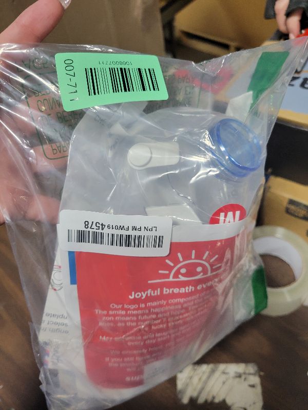 Photo 1 of 1 Set Replacement for AirFit F20 Mask Medium - Includes Mask Cushion, Headgear, Frame, Soft Straps with Clips for CPAP Supplies- No Elbow- Full Face Designed for Confident Seal & Stable Fit