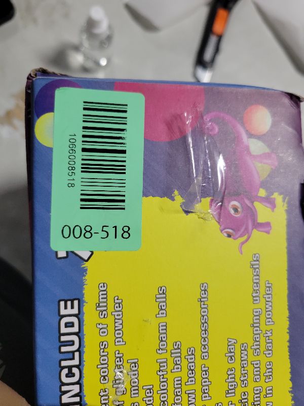 Photo 1 of 126 Pcs DIY Slime Making Kit for Girls Boys - Birthday Idea for Kids Age 5+. Ultimate Supplies Include 28 Crystal Slime, 2 Glow in The Dark Powder, 48 Bottle Glitter Jar etc.