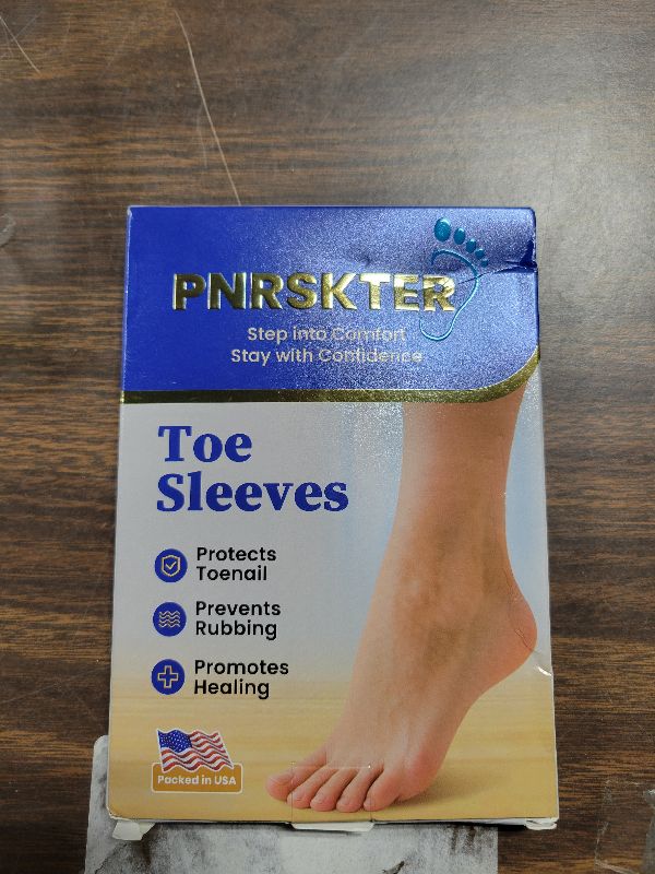 Photo 1 of 20pcs Pinky Toe Protector Women, Gel Toe Caps, Open Toe Sleeves, Breathable Toe Cushions for Blisters, Corns, Hammer Toes, Toenails Loss (Infused with Aloe Vera Extract)