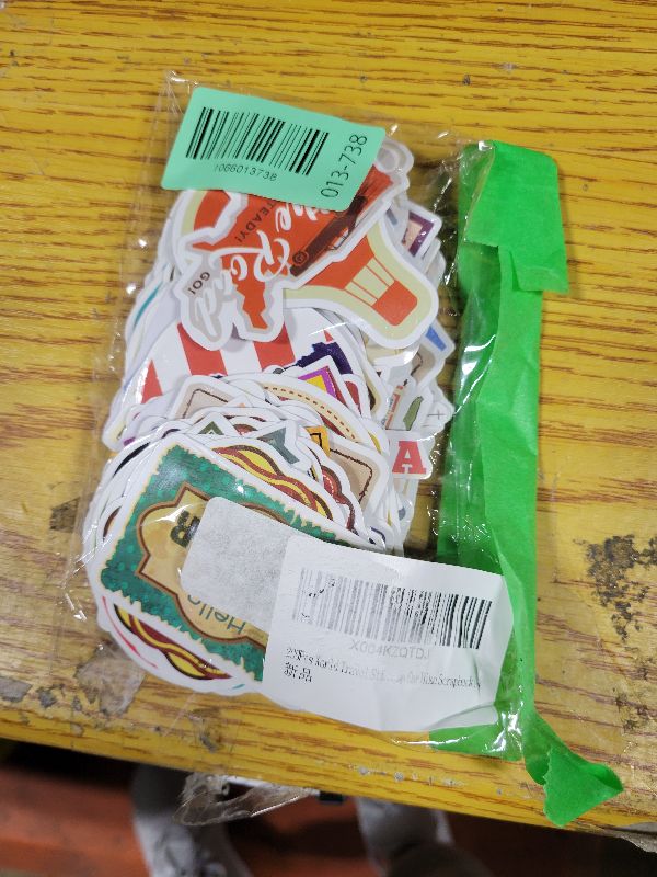 Photo 1 of 200Pcs World Travel Stickers Pack, Vacation Sticker Famous City Landmark Waterproof Vinyl Travel Luggage Stickers for Suitcases Water Bottle Laptop Car Bike Scrapbooking