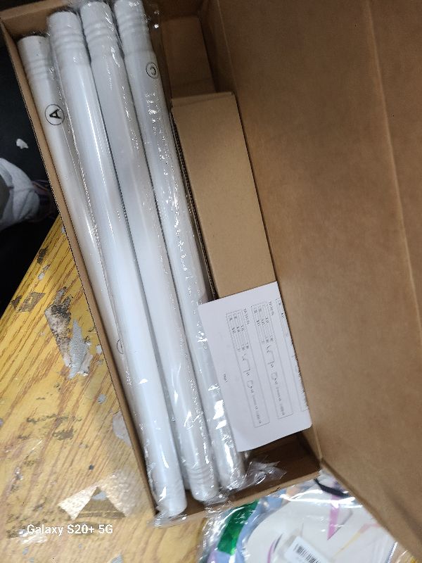 Photo 1 of 1” Diameter White Curtain Rods for Windows, 1 Pack 30-120 Inch Heavy Duty Window Rods, Long Adjustable Curtain Rod, Fits Most Standard Windows, Suitable for Bedroom, Living Room, Farmhouse