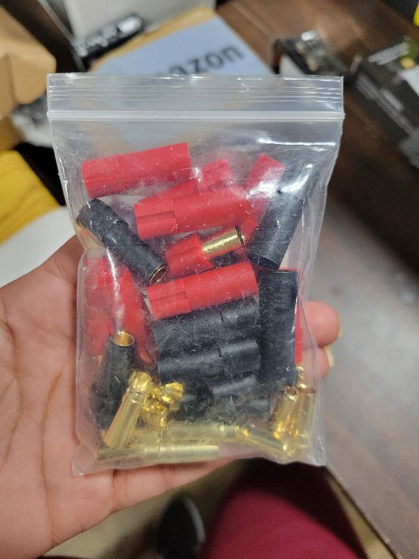 Photo 1 of 10pairs Amass XT150 6mm Bullet Connector Adapter Plug Set Male Female 130 High Rated Amps for RC LiPo Battery … … …