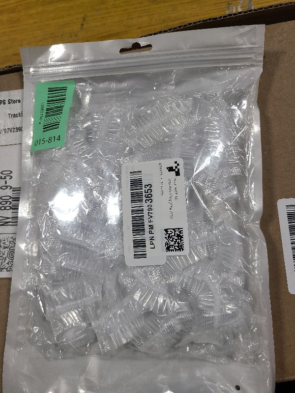 Photo 1 of 100 Pcs Disposable Ear Covers for Shower, Clear Waterproof Ear Covers for Bathing, Waterproof Plastic Ears Shower Caps for Hair Dye Spa Salon Beauty Treatments