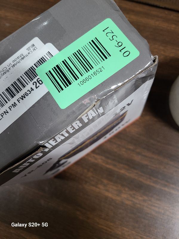 Photo 1 of 12V Car Heater,Portable Car Heater Defroster Windshield Defogger Automobile Windscreen Heating Plug in Cigarette Lighter 360 Degree Rotary(Orange&Black)