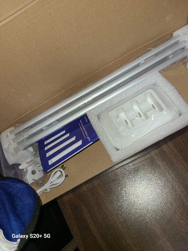 Photo 1 of 14in Under Cabinet Lighting with Charging Station, 3200mAh Rechargeable Motion Sensor Light Indoor, 3 Color Tempers Dimmable Closet Lights Wireless, Magnetic Under Cabinet Lights for Kitchen, 3-Pack