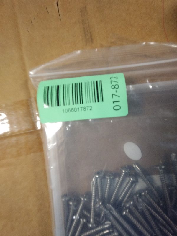 Photo 1 of #8 x 1-1/4" (100 Pack) Stainless Steel Pan Head Self Tapping Screws Phillips Head Self Drilling Screws Sheet Metal Screws, 410 Stainless Steel