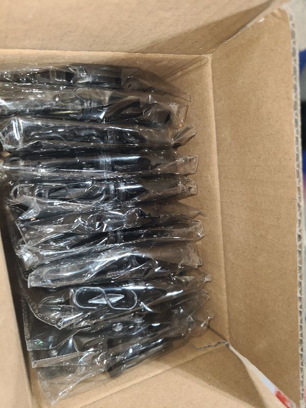 Photo 1 of 12Pcs Portable Travel Hangers for Cruise Ship Essentials 2026 with 24 Clips, Plastic Folding Foldable Hangers Clothes Drying Rack Travel Accessories for Suitcase, RV, Camping, Road Trip (Black)