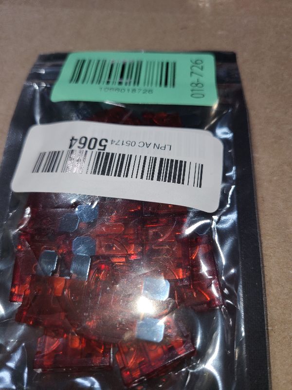 Photo 1 of (20 pcs) 10 Amp Standard Blade Fuse, 10 A Automotive Fuse for Car Truck