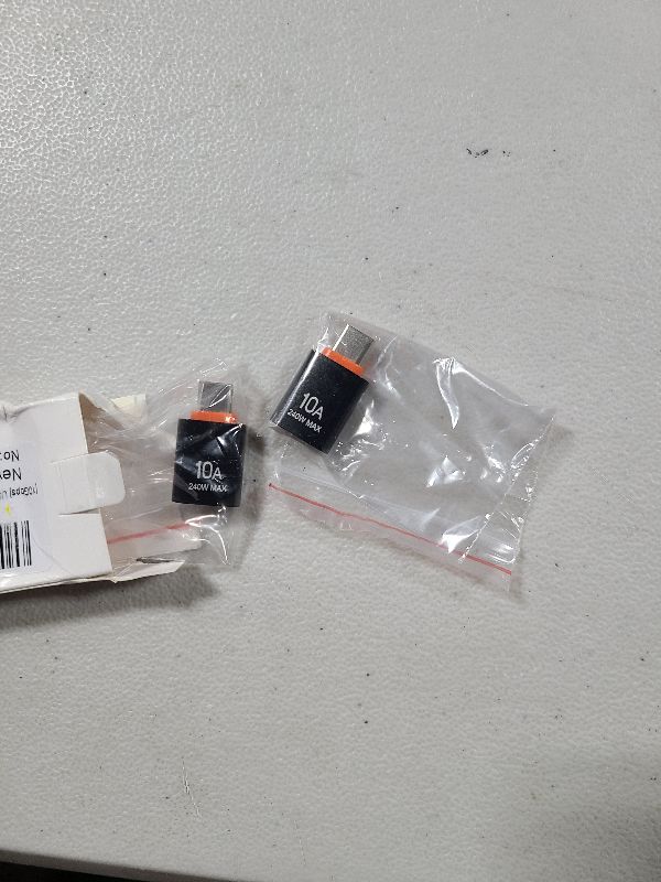 Photo 1 of [10Gbps] USB to USB C Adapter (2-Pack), 3.2 USB A to C Adapter, SuperSpeed Data Sync & 10A 240W(Max) Fast Charging for iPhone 15 16 Plus Pro Max, Laptop, Charger, Quest Link, etc