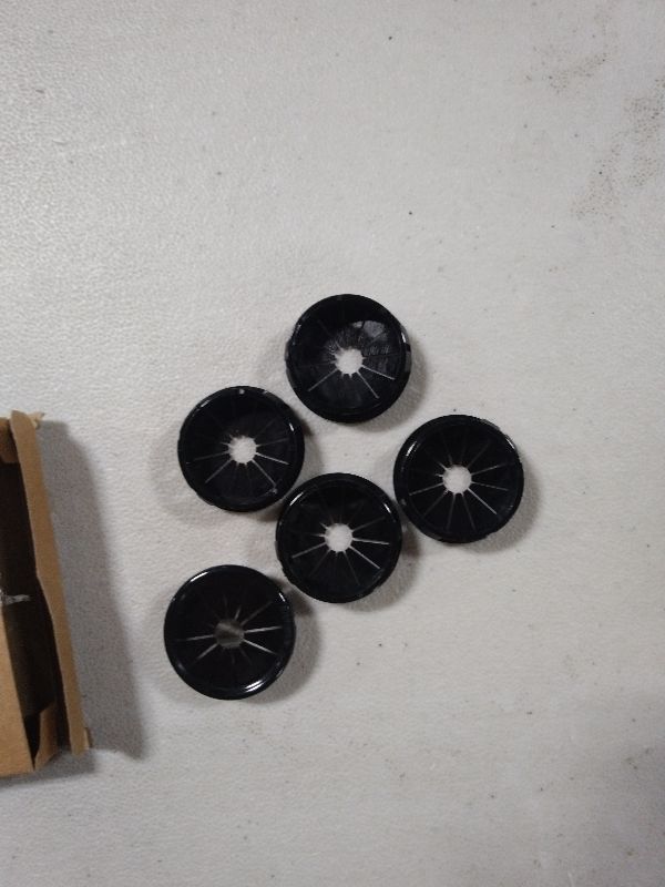 Photo 1 of 1-Inch Cable Grommets Petal-Shaped Buckle Type Wire Hole Cover for Cord Management and Protection of Cabinet, 5PCS 25mm