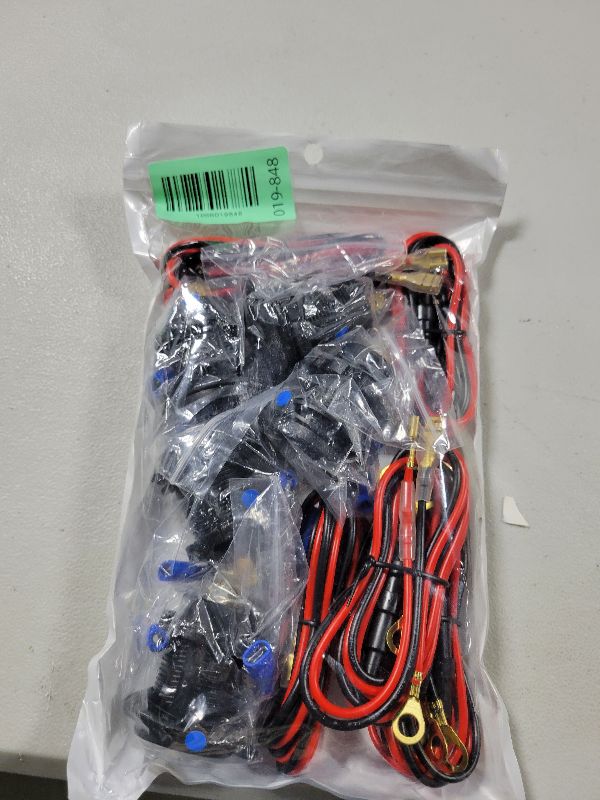 Photo 1 of [5 Pack] 12V USB Outlet, Dual USB Quick Charger Socket Waterproof Power Outlet 12V/24V 2.1A & 2.1A for Car Golf Cart Boat Marine Bus Truck RV Marine Motorcycle, Blue LED