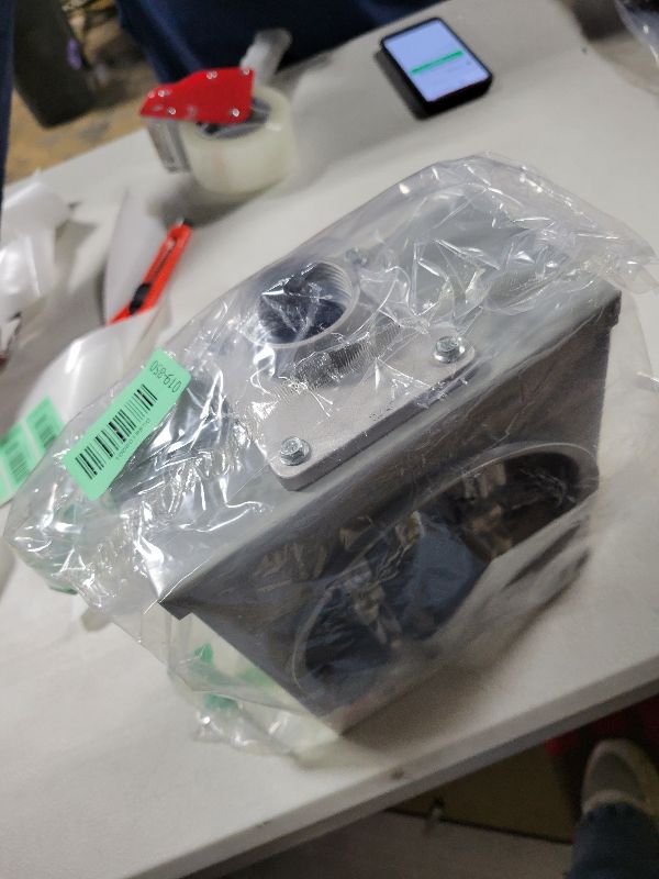 Photo 1 of 100 Amp Meter Socket, 4 Jaw Meter Base, 600V 3 Wire Ring Type, with Horn Bypass Meter Cover Plate, Suitable for Overhead/Underground Feed