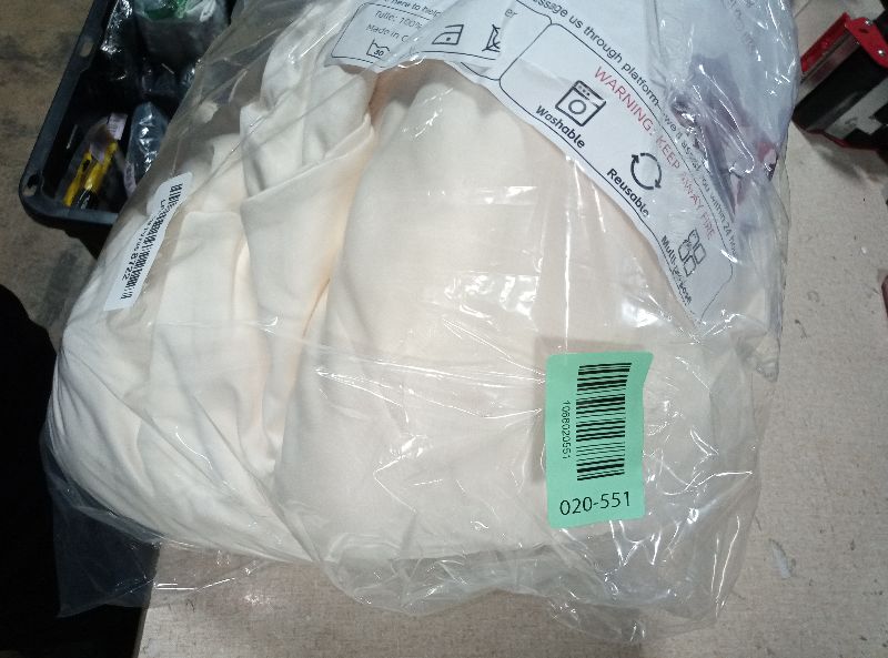 Photo 1 of 10x10ft Wrinkle Free Ivory Backdrop Curtain for Parties Soft Fabric Drapes Wedding Ivory Curtain Backdrop for Birthday Party Decorations Background for Photography 5x10ft,2 Panels