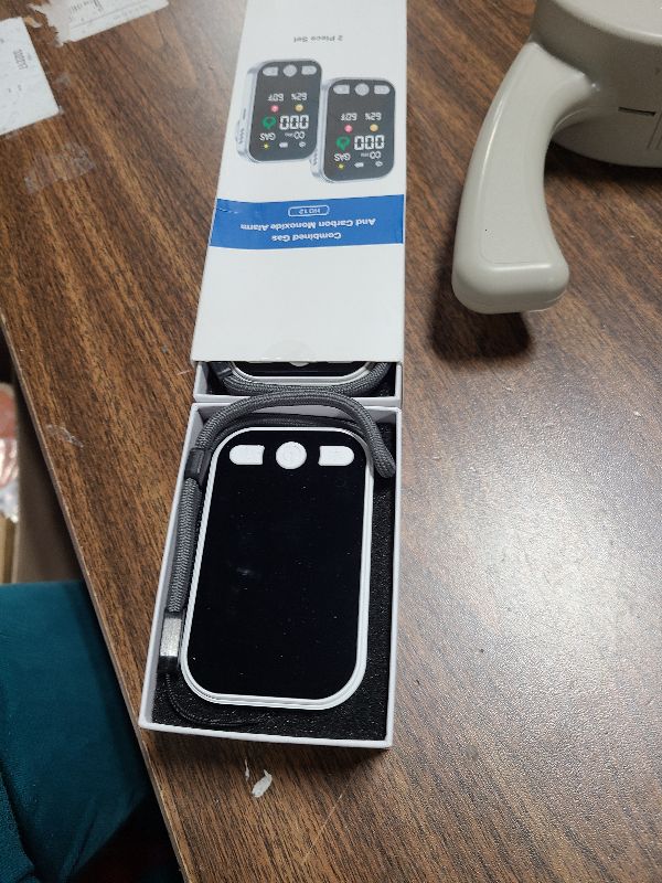 Photo 1 of 2 Pack Carbon Monoxide Detectors & Natural Gas Alarm Plug in,4-in-1 CO Detector & Combustible Gas Sensor with Battery Backup,Temperature & Humidity Display,Ideal for Home Travel