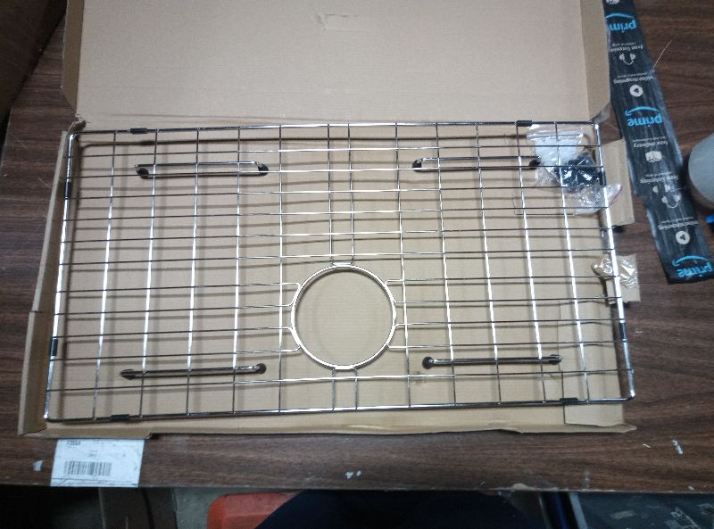 Photo 1 of (480)
Serene Valley Kitchen Sink Protector and Sink Bottom Grid NDG3219, 304 Premium Stainless Steel, dim 29 9/16" x 16 9/16"
50+ bought in past month
