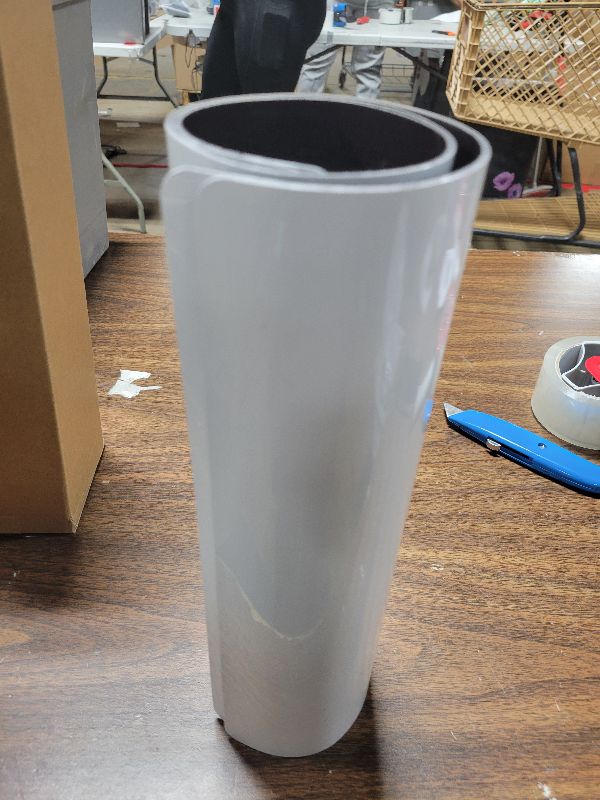 Photo 1 of 2 Pack Blank Magnets, 24" x 12" Rounded Corners Magnetic Signs for Vehicles, Advertise Business, Protect Car