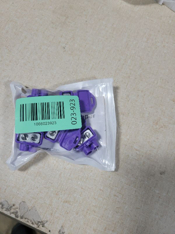 Photo 1 of 2-Port Aluminum-to-Copper Wire Connectors, 5 Pack Screw Terminal Electrical Wire Connectors, Pre-Filled with Oxide Inhibitor for Solid & Stranded Wires, Residential & Industrial Wiring