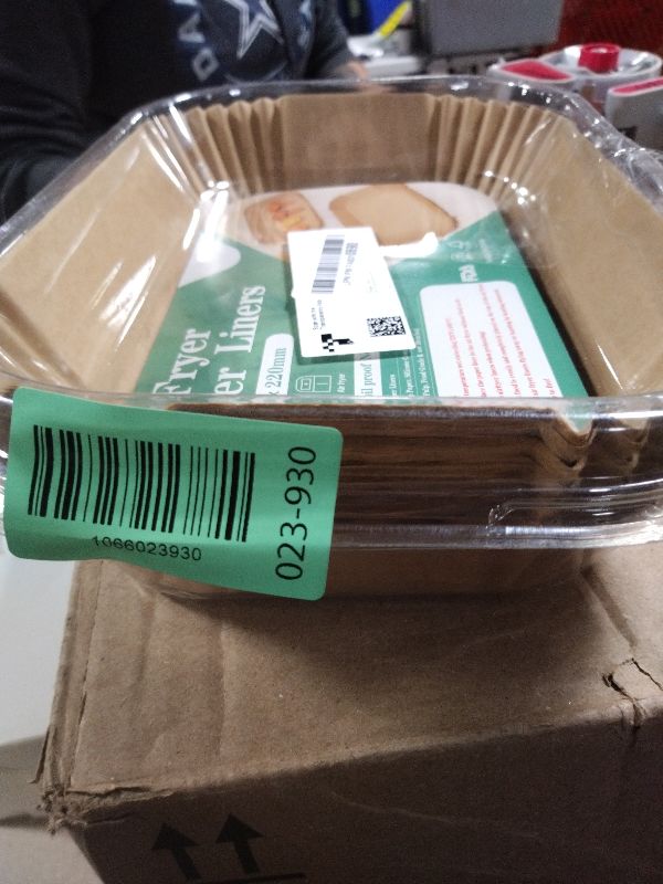 Photo 1 of 200PCS Air Fryer Liners for Ninja: Higher Non-Stick Disposable Parchment Paper Liner for Ninja DZ201/DZ401 Dual Airfryer Baking - Food Grade Ninja Air fryer Accessories (Rectangle - 8.6 x 5.5 inch)