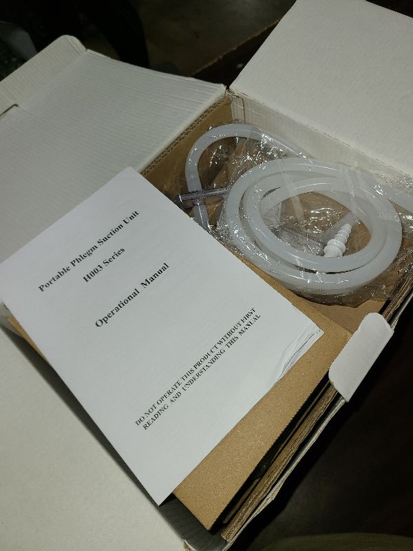 Photo 1 of 1000ml Portable Veterinary Suction Machine for Home Use 110V