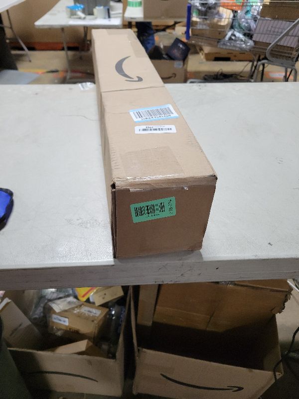 Photo 1 of 2 Pack 33"-59" No Splicing Shower Curtain Tension Rods, Spring Telescopic Rod, Heavy Duty, No Bending, No Drilling Adjustable Rod for for Windows, Bedroom, Doorway Door, Closet, White