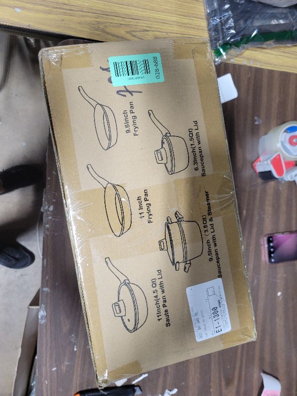 Photo 1 of 16PCS Pots and Pans Set Non Stick Cookware Set Nonstick with Cooking Set