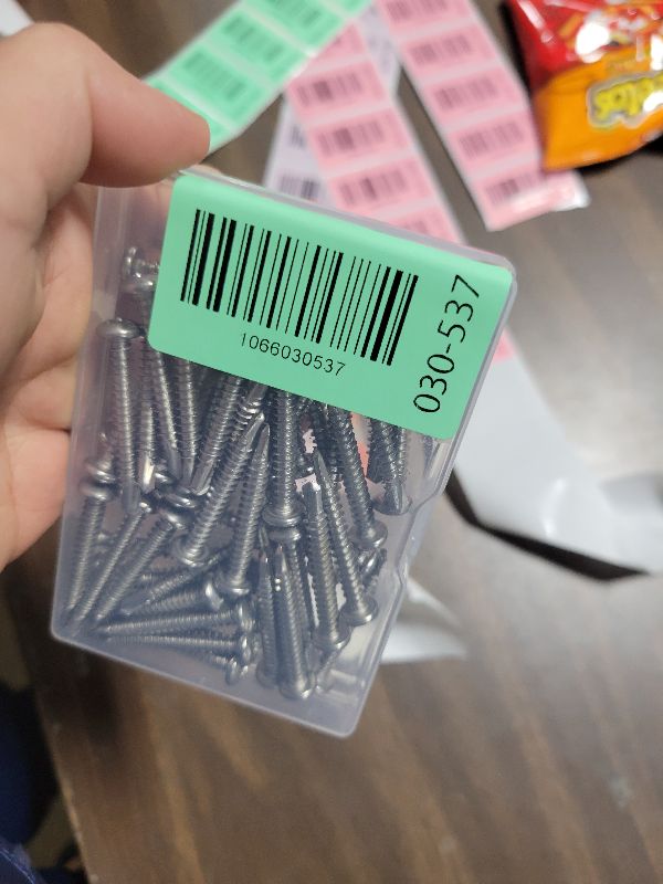 Photo 1 of #10 x 1-1/2" (50 Pack) Stainless Steel Pan Head Self Tapping Screws Phillips Head Self Drilling Screws Sheet Metal Screws, 410 Stainless Steel