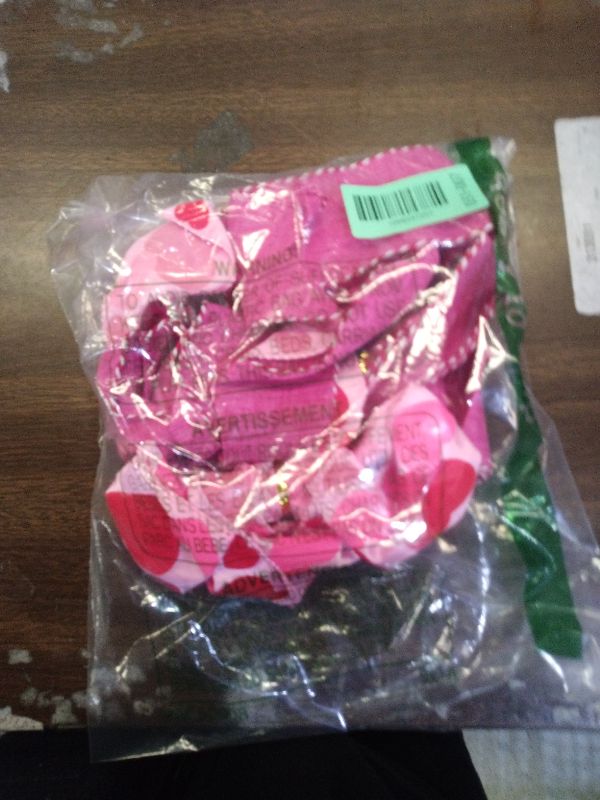 Photo 1 of 2 Pack Valentine's Day Wreath Bows Assorted Ribbon for Wreaths 30'' x 20'' Clip-On Wreath Sash Ribbons Bundle Pink Red Love Heart Bow Valentine Decor for Indoor Outdoor Party Yard Home Decor