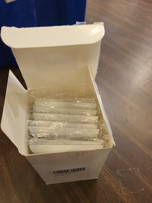 Photo 1 of 10-Pack Unbreakable 1-Gang Standard Size Duplex Receptacle Wall Plates – Durable Polycarbonate Thermoplastic Electrical Outlet Covers in White