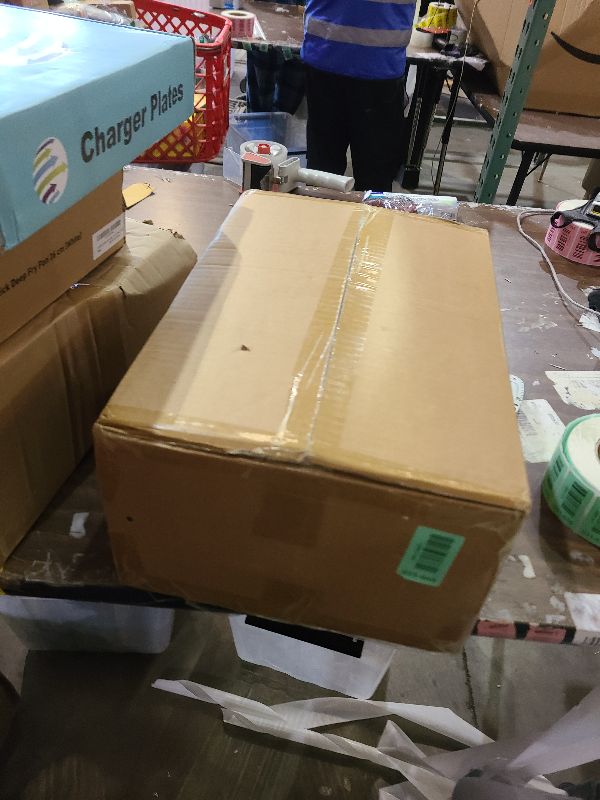 Photo 1 of 10 Pack White Round Tablecloths, 120 Inch Stain Resistant and Wrinkle Polyester Fabric Washable Table Clothes Cover for Kitchen Dining, Wedding, Reception Banquet, Birthday Party, Buffet Restaurant