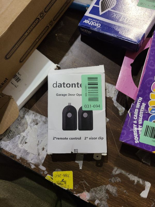 Photo 1 of 2 Replacement Garage Door Opener Remote,Compatible with Genie Overhead Door Garage Door Opener ACSCTG Type 1,390MHZ,2 Pack