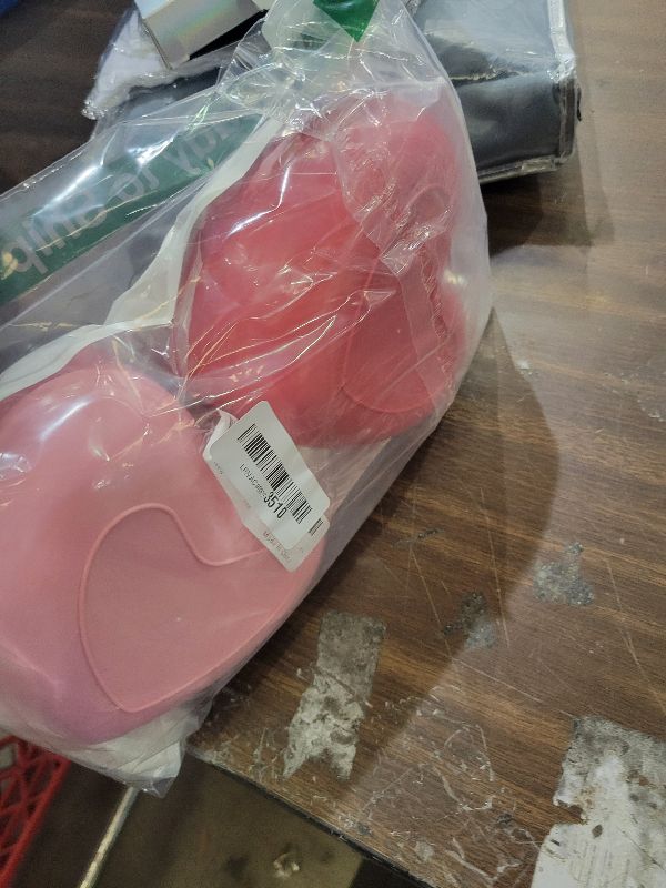 Photo 1 of 12 Pcs Valentine's Day Heart Shaped Bowls 5.7 Inch Heart Shaped Wheat Straw Small Snack Dessert Dishes Salad Plates for Dinner Appetizer Sauce Dish Dipping Snack Fruit Dessert Steak Serving (Pink,Red)