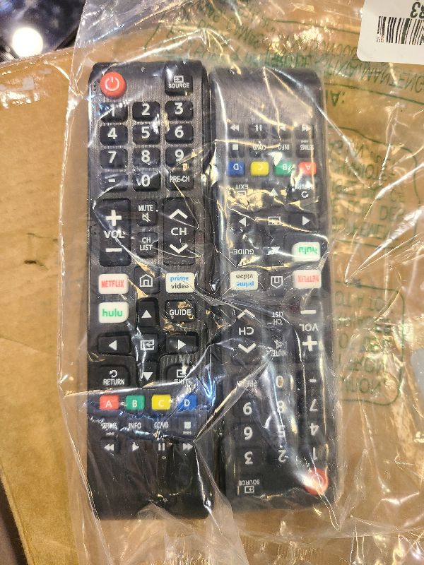 Photo 1 of ?Pack of 2? New Universal Remote for All Samsung TV Remote, Replacement Compatible for All Samsung Smart TV, LED, LCD, HDTV, 3D, Series TV