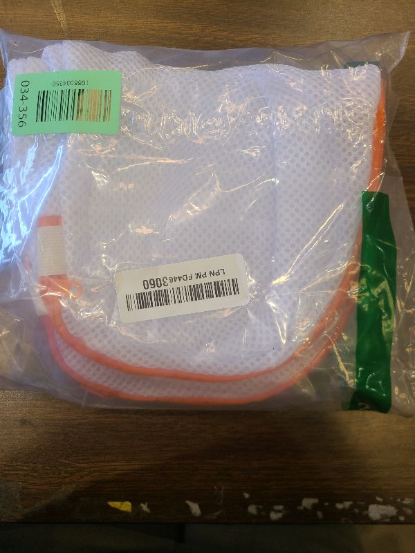 Photo 1 of 2 Pack Large Bra Washer Laundry Bags for Washing Machine, Delicates Bra Laundry Washing Bags Women Travel Anti Deformation Washer Protector with Zipper for Brassiere Lingerie Underwear