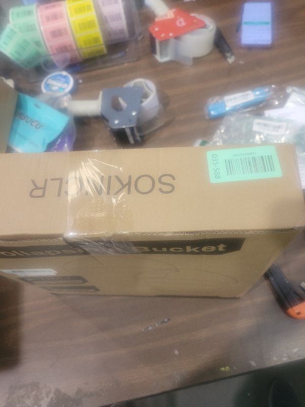 Photo 1 of 2-Pack Collapsible Buckets - 2.6 Gallon (10L) Large Capacity, Essential for RV, Garden Cleaning, Car Washing, Camping, Fishing, Multi-Purpose Durable Portable Buckets, Easy Storage, Use Anywhere