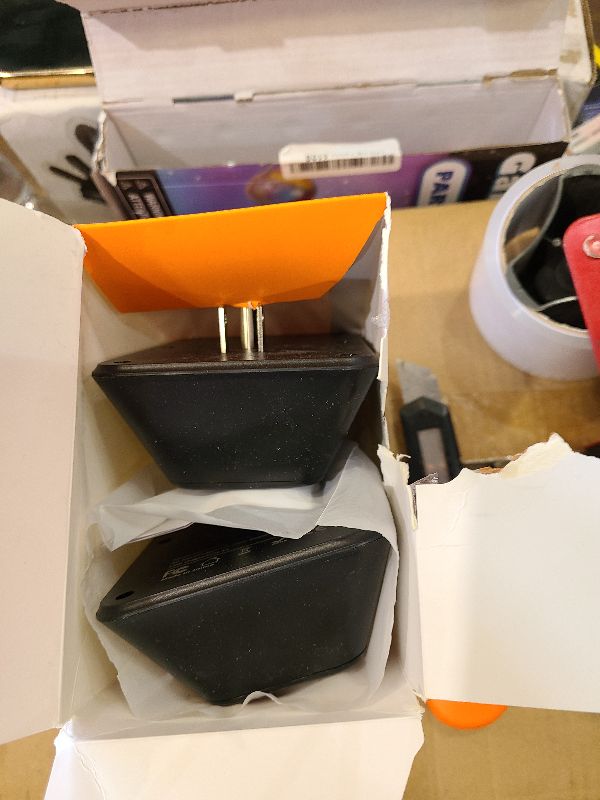 Photo 1 of 2 Pack Multi Plug Wall Outlet Extender Surge Protector 6 AC Outlet Splitter with 4 USB Ports(2 USB C) Wall Charger 1050J Power Strip 125V/15A, 1875W for Home, Office, Travel Dorm Room Essentials