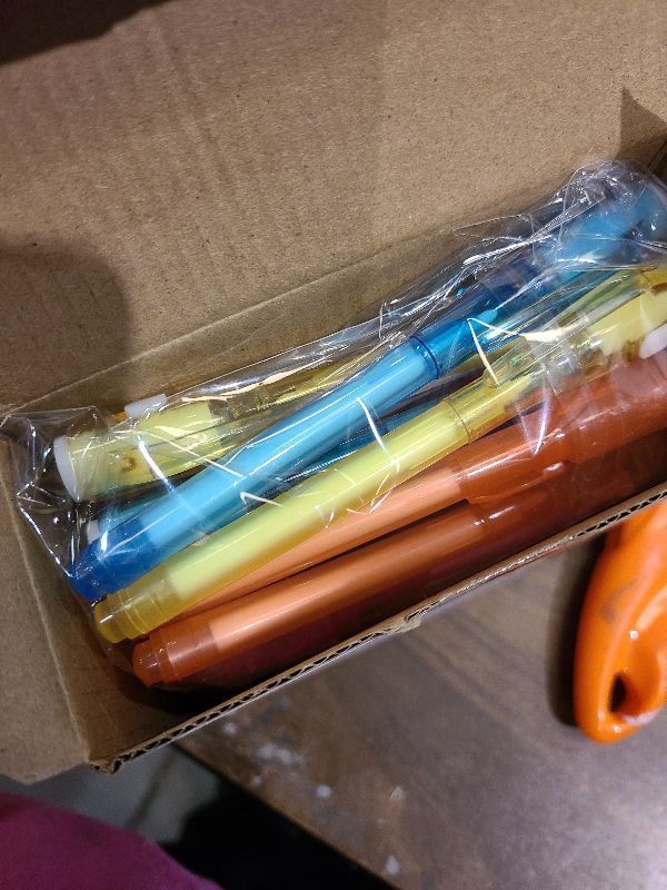 Photo 1 of 24 Pack Valentines Day Gifts for Kids Classroom LED Invisible Ink Pen with Valentines Cards for Kids School, Spy Pen Magic Gifts Valentines for Class Exchange Cards Prizes Party Favors for Boys Girls