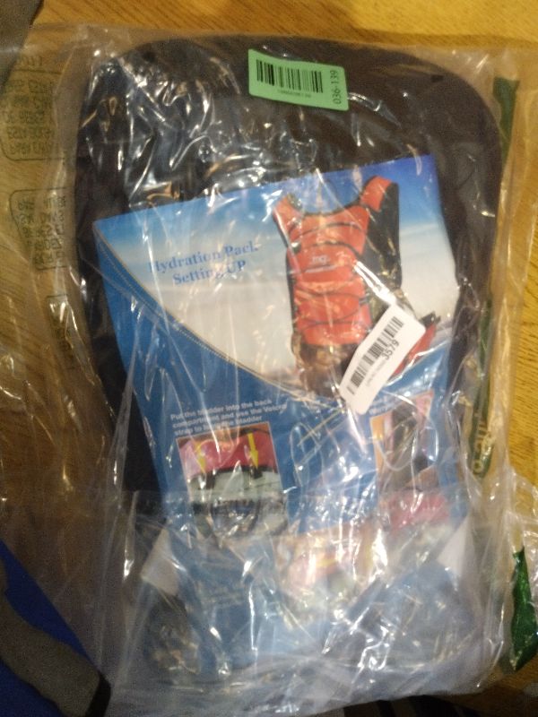 Photo 1 of 15L Insulated Hydration Backpack Pack with 2L Water Bladder Lightweight Hiking Backpack Bag for Women Men Daypack for Hiking Running Festival Camping Biking (Grey)