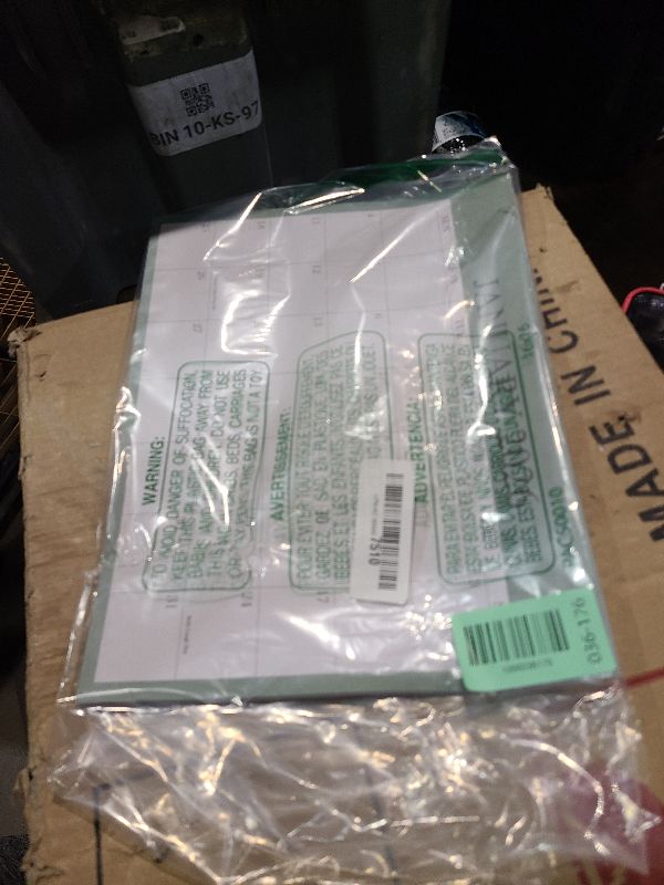 Photo 1 of 2026-2027 Magnetic Fridge Calendar - January 2026 Until June 2027 - The Perfect Monthly Refrigerator Calendar With Minimal Designs for Organizing, 8.5" x 11", Cyan