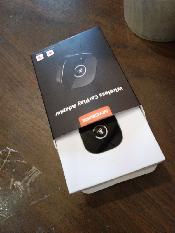 Photo 1 of ?2026 Upgarded?Wireless CarPlay Adapter for iPhone, Mini USB Design for Cars with Wired CarPlay, Fast Connection,5.8GHz WiFi,No Delay, Compatible with iOS 10+ & iPhone 6+, USB/Type C,Plug and Play