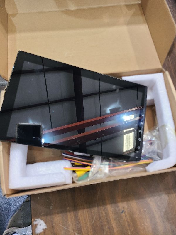 Photo 1 of [2G+32G] 10.1 inch Android 11 Double Din Car Stereo with Wireless/Wired CarPlay and Android Auto, Touch Screen Android Radio with Mirror Link/1080P/EQ/WiFi/SWC/Bluetooth +AHD Backup Camera+MIC