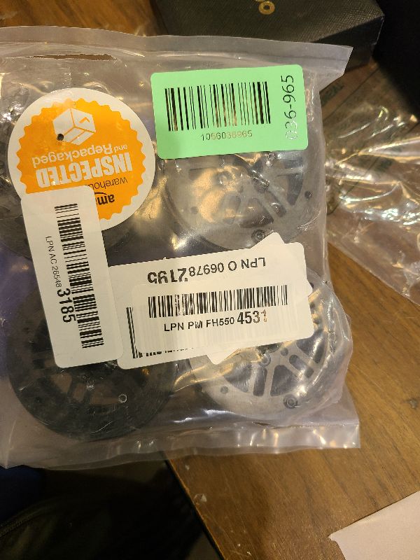 Photo 1 of 1.9 Beadlock Wheels,4pcs 958g Brass Heavy Wheel Rims for 1/10 RC Crawler TRX4 TRX6 Capra SCX10 D90 VS4-10 Gen8 CC01 Upgrades Accessories