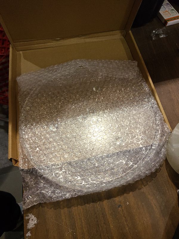 Photo 1 of 11.25" Microwave Plate Replacement for 3517203500 3517203510 Magic Chef MCO160 Series Compatible with Sharp Microwave Plate R318 R331 Series Frigidaire 5304481353 and 11 1/4 inch Daewoo Glass Plate