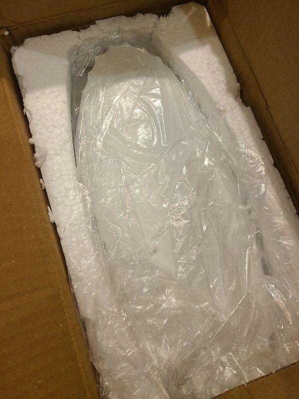 Photo 1 of 12" Virgen de Guadalupe Statues Ivory White, Blessed Virgin Mary Resin Statues Handicrafts, Our Lady of Guadalupe Catholic Women Elegant Gift for Home Decor Altar (Large Virgen de Guadalupe)