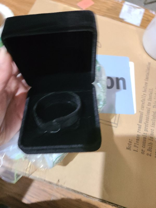 Photo 1 of 2 Pcs Velvet Bracelet Boxes for Jewelry Gift Black Bangle Boxes Classic Jewelry Box Storage Case 3.5 x 3.5 x 1.6 Inch Bangle Holder Display Case for Women Small Bracelet Necklace Storage Organizer Box