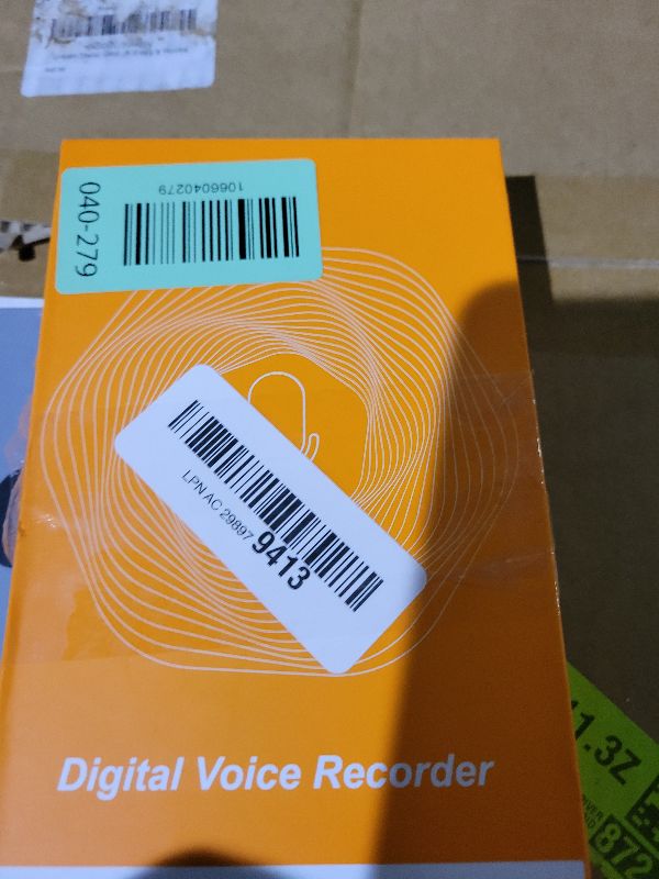 Photo 1 of 128G (9800 Hour) Voice Activated Recorder, Double-Sided Magnetic Voice Recorder with Playback, Audio Recorder with AI-Intelligent Noise Reduction, 70H Continuous for Lectures, Meetings