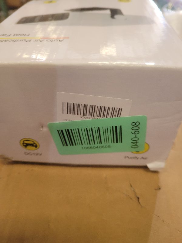 Photo 1 of 12V 150W Portable Car Heater Fast Demisting Defroster, Automobile Car Heater Can Heat Rapidly inwith Heating Cooling Air Purify, 360Degree Rotary Defroster Portable Car Heater (FF-14)